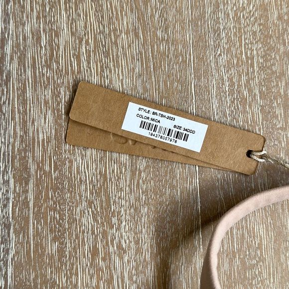 SKIMS Fits Everybody Underwire T-Shirt Bra Mica Size 34DDD - Picture 2 of 4